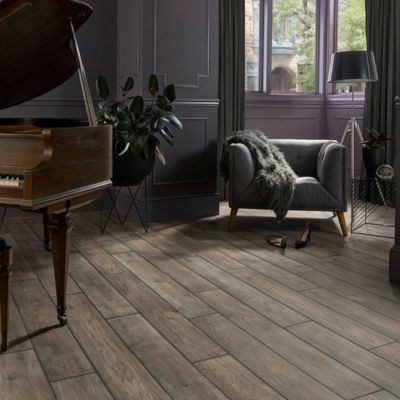 luxury vinyl plank floors in a maryland home
